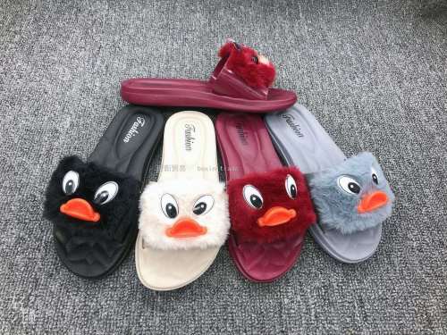 New Korean Style Cute Cartoon Sandals Fashion Flashing Slippers Cotton Slippers Casual Factory Direct Sales