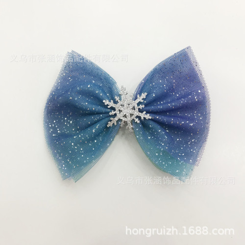 customized bow headwear children aisha princess girl barrettes accessories frozen hair accessories no clip