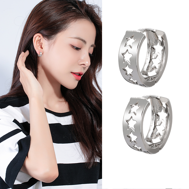 小耳扣圈圈耳环质感小耳圈情侣耳环气质耳坠网红厂家直销批发耳饰