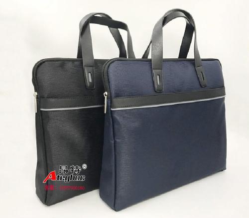 Angte JS-816 Handbag File Bag Standing Computer Briefcase Waterproof Thickened Information Bag Men‘s Handbag