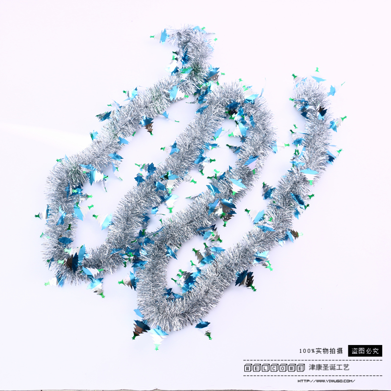 生日宴会装饰用多色彩条毛条拉花 圣诞派对节庆六一节日彩带装饰