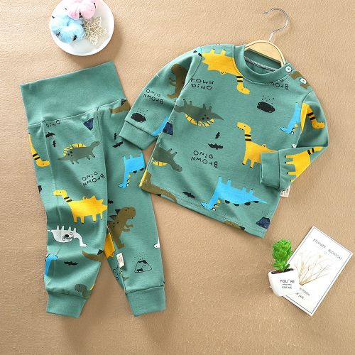 children‘s underwear set cotton infant long-sleeved pajamas boys and girls baby autumn clothes long pants