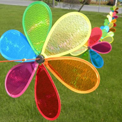 Wedding Supplies Factory Direct Kindergarten Children's Toys Plastic Windmill Decoration Outdoor Pinwheel