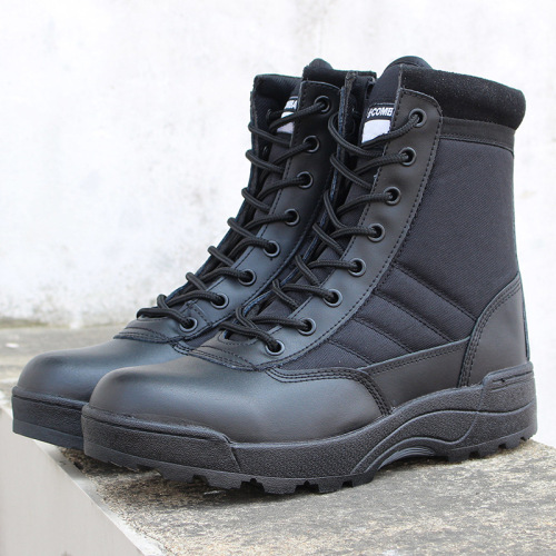 Cross-Border Military Fans Men‘s Boots Combat Boots Military Fans Outdoor Hiking Shoes High-Top Tactical Boots Men‘s and Women‘s Desert Boots