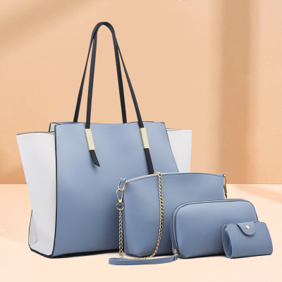 2020 New Fashion Simple Different Size Bags ThreePiece Set CrossbodyShoulder Bag Tote Bag One Product Dropshipping