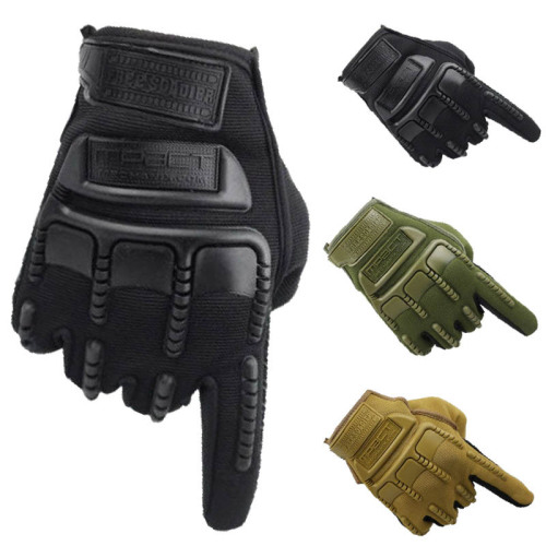 Tactical Gloves Men and Women Riding Gloves Outdoor Sports Free Soldier Outdoor Full Finger Non-Slip Wear-Resistant Full Finger Gloves 