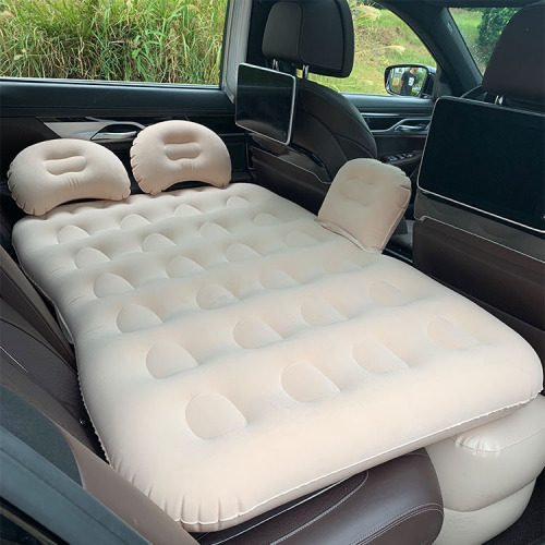 Factory Direct Sales Ordinary Car Bed Car Travel Bed PVC Flocking Car inflatable Bed Travel Inflatable Bed