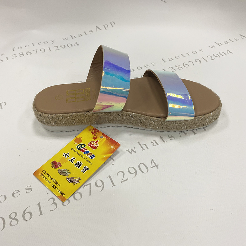 stock shoes women slipper 夏季女士拖鞋现货时尚凉拖鞋2色可选详情5