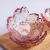 Japanese-Style Pink Petal Dish Creative Irregular Glass Tableware Seasoning Sauce Dipping Dish Sauce Dipping Dish Set Manufacturer
