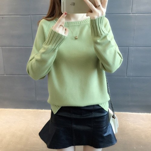 korean style autumn and winter internet celebrity thickened women‘s pullover loose fashion women‘s sweater foreign trade women‘s stall goods