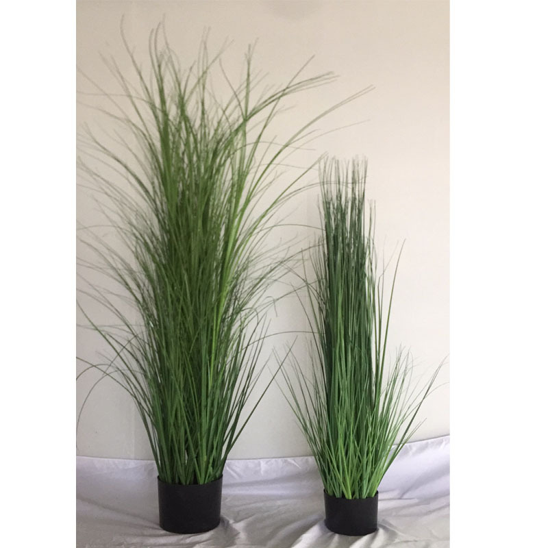 北欧风仿真植物花假草盆洋葱草盆栽纯草盆花草酒店婚庆高仿花草