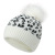  Style for Autumn and Winter Hat Female Amazon Leopard Wool Knitted Hat Fashion Warm Oversized Furry Ball Hat Knitted ha