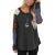 2020 Women's New Style for Autumn and Winter Popular Women's round Neck Color Matching Leopard Print LongSleeved Tshirt