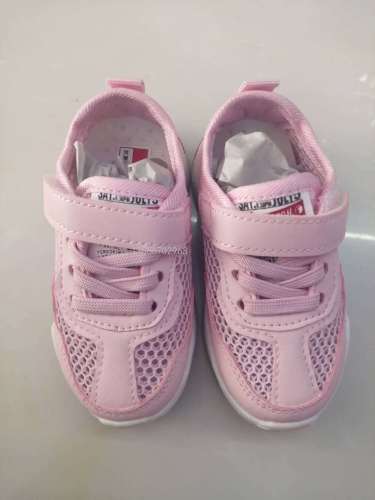 Children‘s Sports Shoes in Stock Spring and Autumn Korean Style Casual Shoes All-Matching Girls‘ Non-Slip Mesh Shoes for Students Fashion