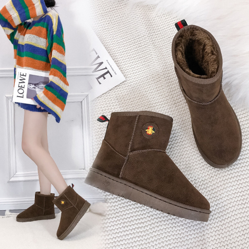 customized production u same style 5854 snow boots classic short boots basic winter shoes women‘s spot supply