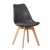 Wholesale Creative Hotel Dining Chair Office Conference Conference Chair Backrest Computer Solid Wood Eames Leisure Chair