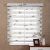 Factory Direct Sales Louver Curtain Shading Lifting Pull Bead Shutter Double-Layer Soft Gauze Curtain Punch-Free