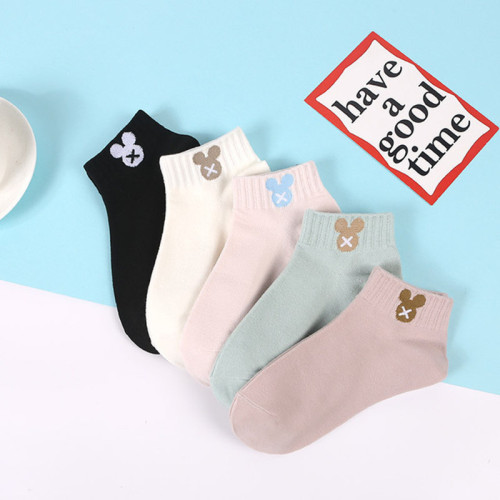 [large quantity and excellent price] socks women‘s double needle thin women‘s socks cotton socks women‘s socks korean japanese style ankle socks stall socks