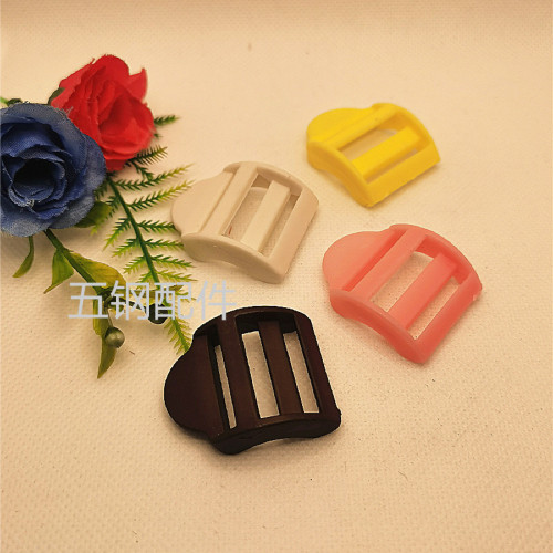curved four-gear buckle luggage accessories， plastic fastener clip four-gear buckle pom material quality assurance