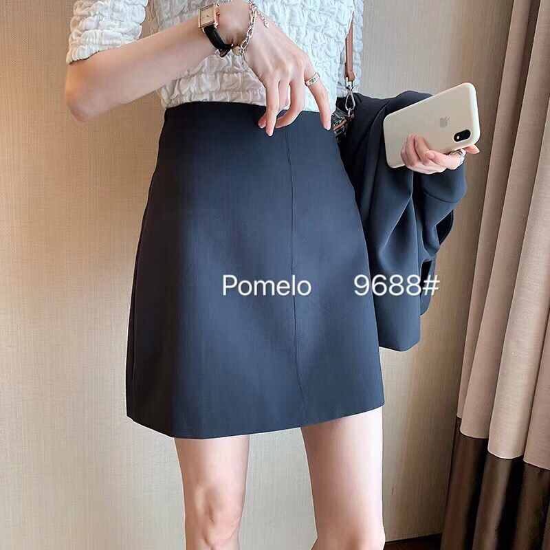 a字半身裙女2020秋季新款时尚气质高腰a字短裙子黑色显瘦包臀裙