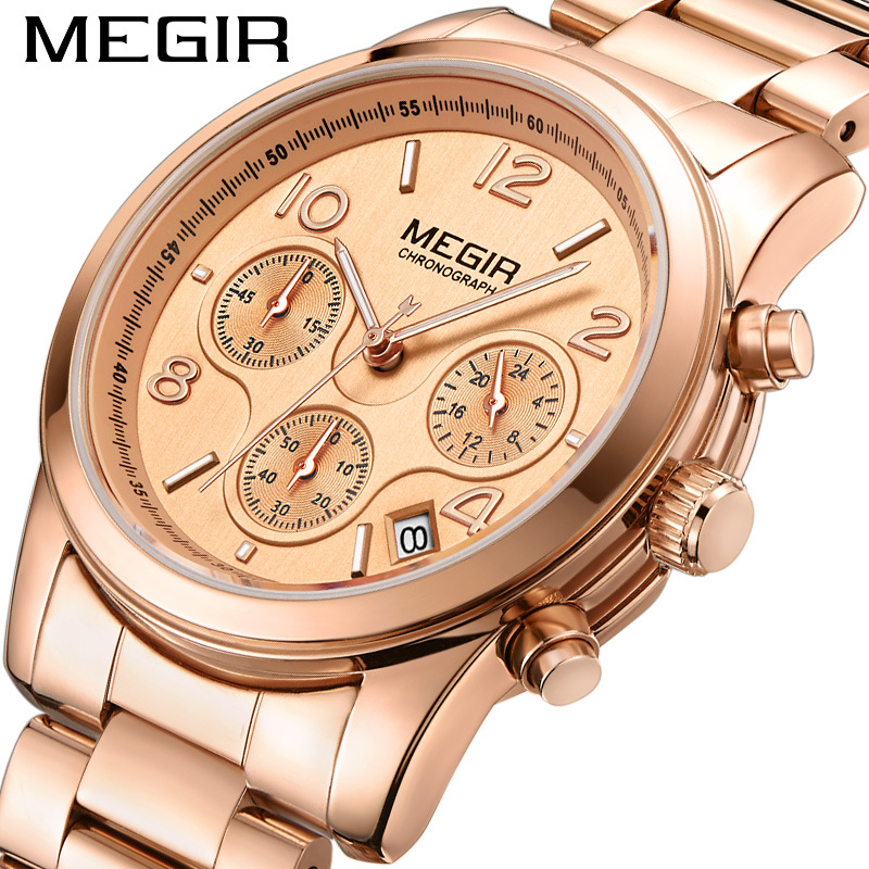 Supply Megir Megir Women s Watch Fashion Trend Multi Function