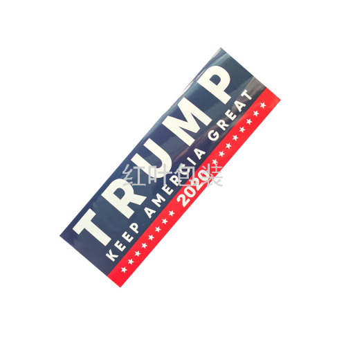 Wholesale Customization 2020 US Election Trump Car Stickers Advertising Promotional Products Stickers Stickers Customization design 