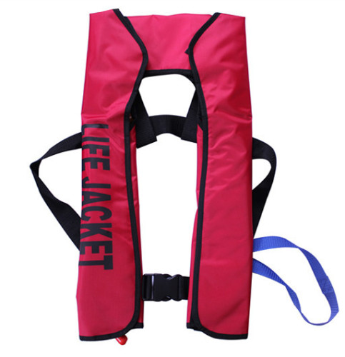 Factory Price Direct Supply Manual Automatic Inflatable Life Jacket， headgear Inflatable Life Jacket， inflatable Wholesale