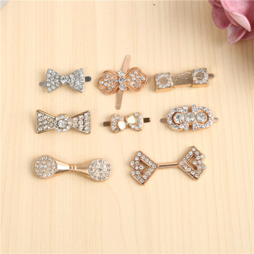 removable vamp decorations hardware accessories metal men‘s and women‘s peas shoes buckle shoe buckle