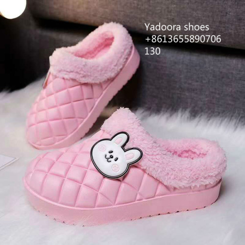 New autumn and Winter Cute Woolen Slippers 