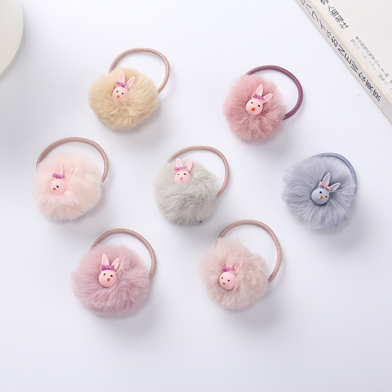 发夹女韩国ins 夹子头饰新款发圈发皮筋女扎头发绳侧边夹刘海发卡