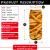 Hamburger French Fries Series 3D Printing Socks Hot Selling Printed Women's Socks
