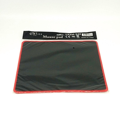 Sunshine Department Store 25 * 30cm Mouse Pad Good Performance Cloth Cover Black Red Lock Edge Thickened Environmental Protection Odorless
