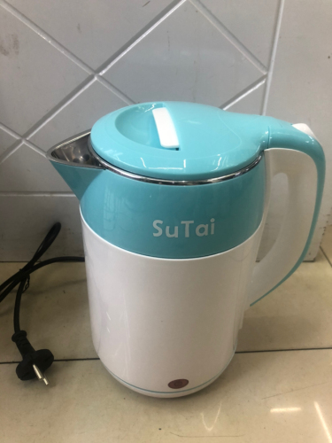 New Double-yer Anti-Scald Hand Electric Kettle
