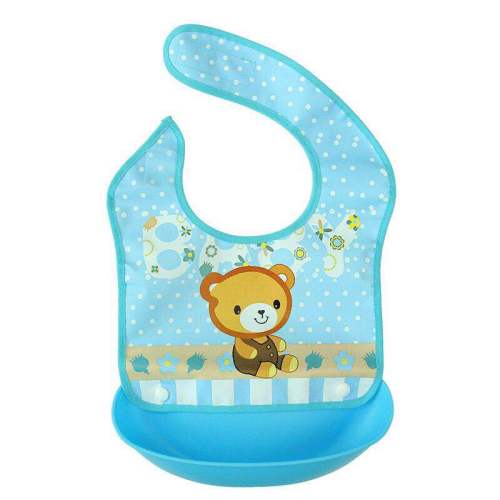 OEM Customized Split Waterproof Eating Bib Babies‘ Baby Bib Saliva Towel Bib Detachable Three-Dimensional Dual-Use