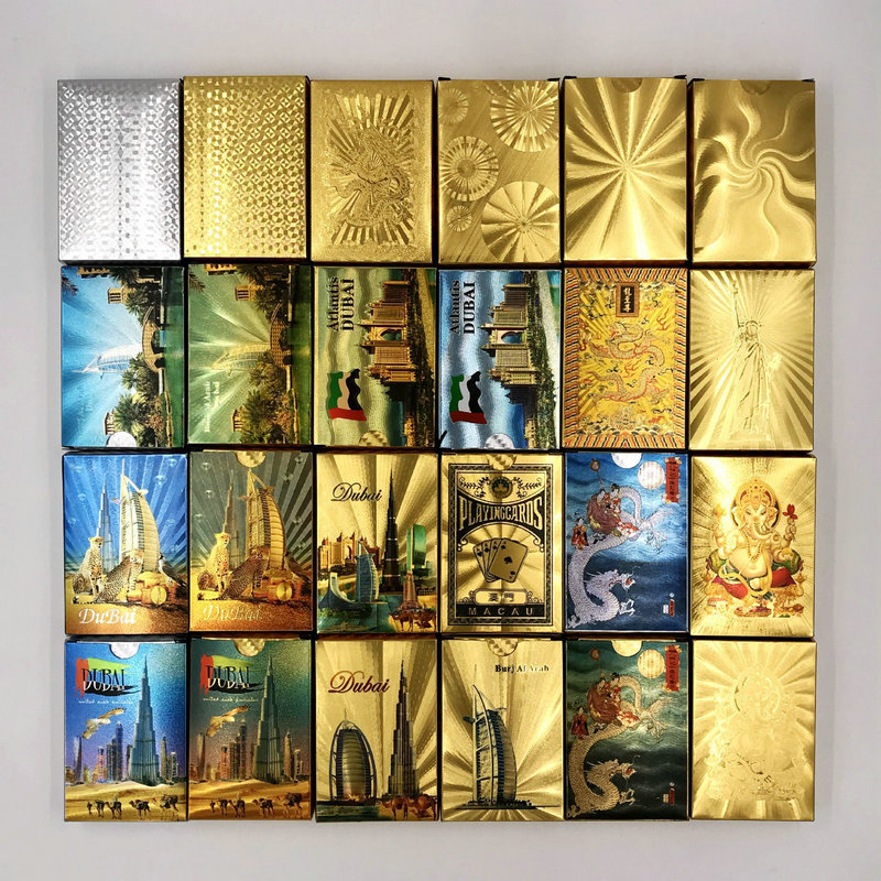 金箔扑克、工艺扑克