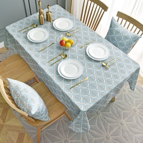 coffee table tablecloth fabric geometric cover cloth european dining table living room