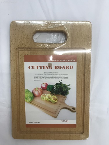 e014b cutting board solid wood home chopping board cutting board cutting board kitchen panel mildew-proof wood cutting board cutting board