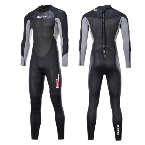zcco New Diving Suit 3mm Professional Diving Suit Men‘s One-Piece Thickened Warm Deep Snorkeling Surfing Suit Swimsuit Women