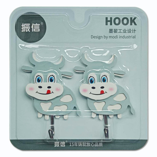 zhenxin acrylic sticky hook high quality door rear hook kitchen bathroom hook plastic sticky hook traceless high sticky hook