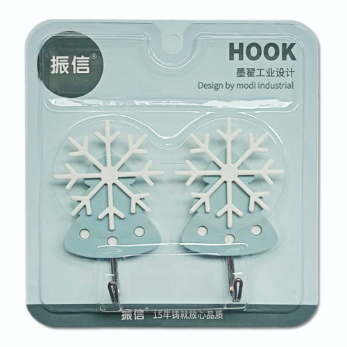 Zhenxin Acrylic Hook Plastic Strong Sticky Hook Transparent Hook over the Door Kitchen Bathroom Sticky Hook Sticky Hook Cartoon Hanging