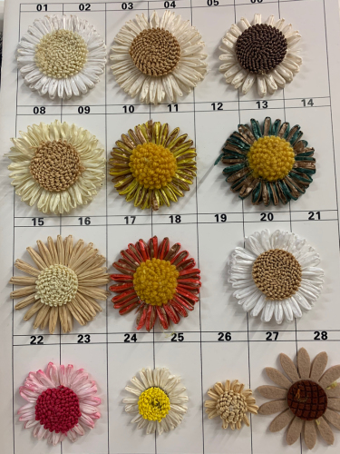 new popular sunflower factory direct sales daisy shoes accessories shoe ornament diy popular