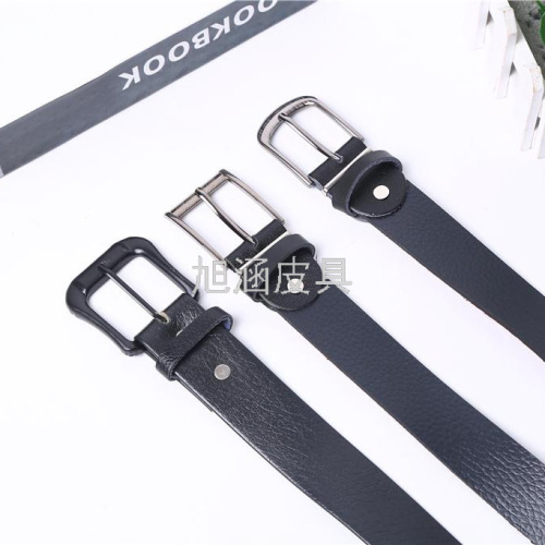 men‘s pin buckle belt simple casual belt factory direct foreign trade belt
