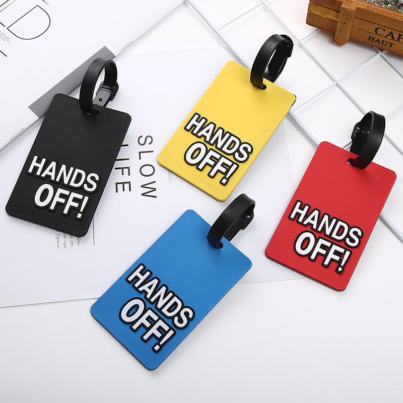 定制字母行李牌挂牌定制PVC软胶行李牌登机牌塑料行李牌PU行李牌