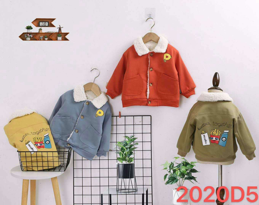 小朋友｜XCHILDREN 童装 时装精品泰迪绒翻领开扣加厚小童外套