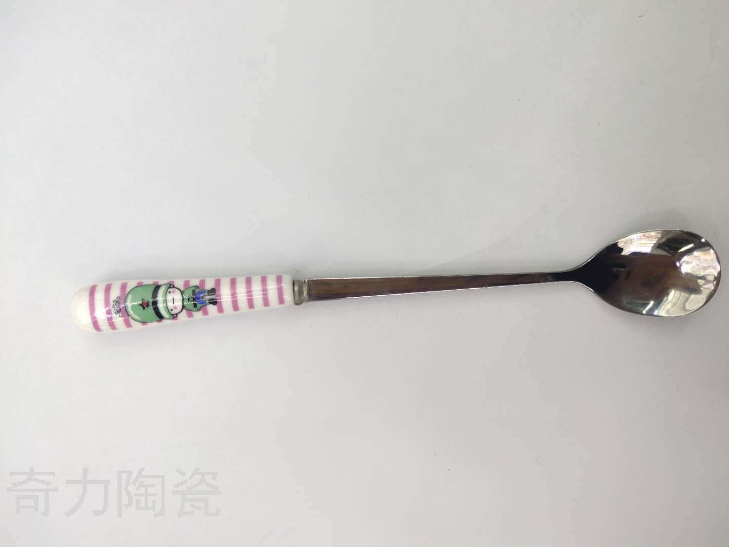 唯格不锈钢咖啡勺子创意长柄脚步勺英伦士兵甜品调料奶茶小调羹