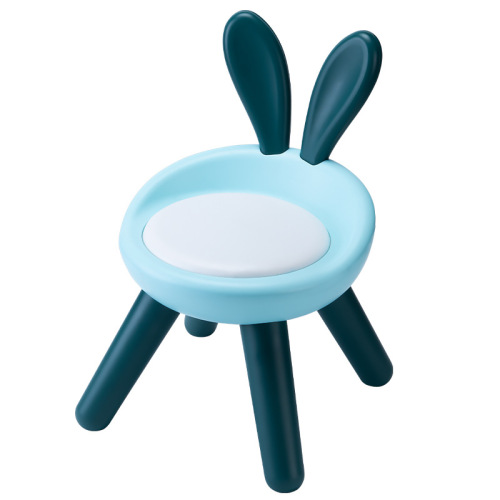 Children‘s Bench Back Chair Practical Rounded Animal Stool Suitable for Children‘s Stool Plastic Antler Stool Fashion Bath Stool