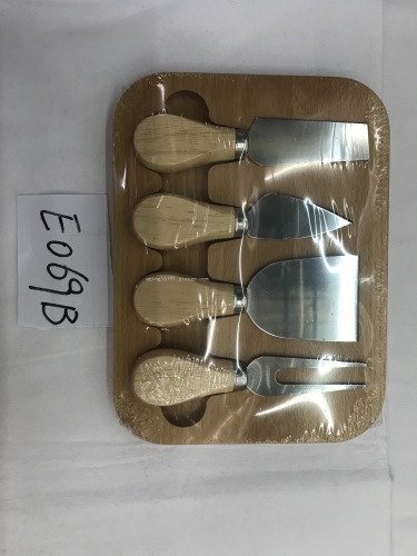 E069b Cheese Cheese Knife Butter Pizza Cheese Knife Set Kitchen Tools Four-Piece Set