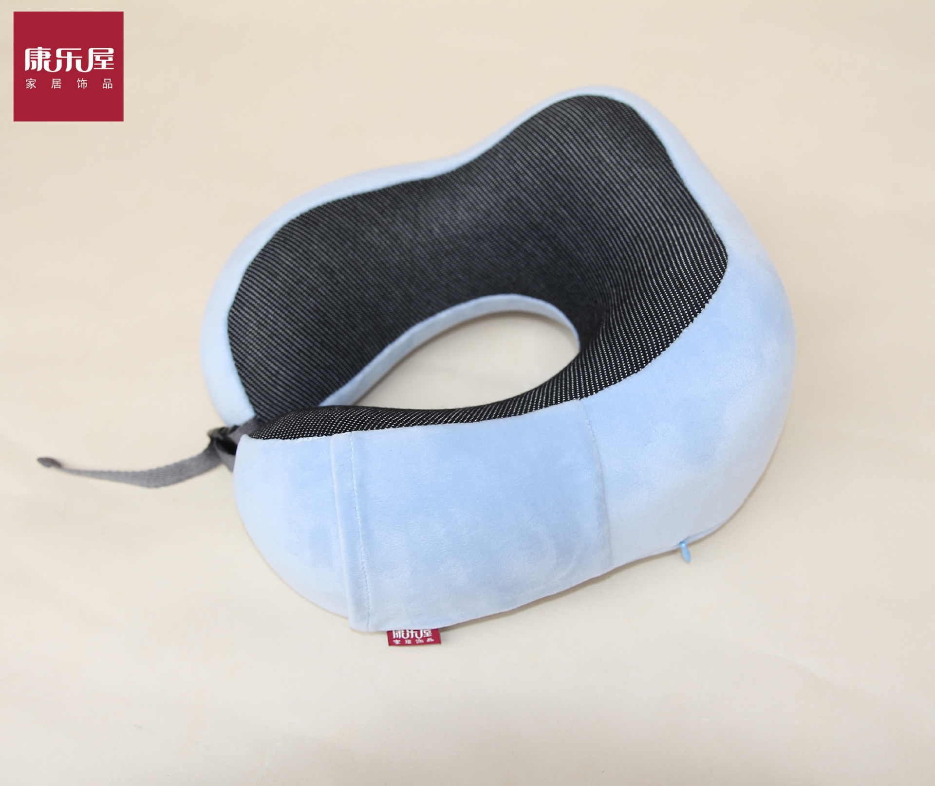 厂家批发 U型枕记忆棉创意多功能护颈枕慢回弹 便捷收纳护颈枕