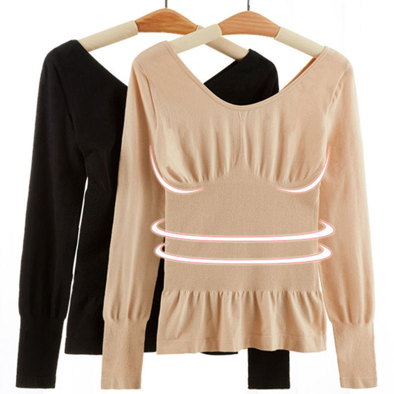 low neck thermal top