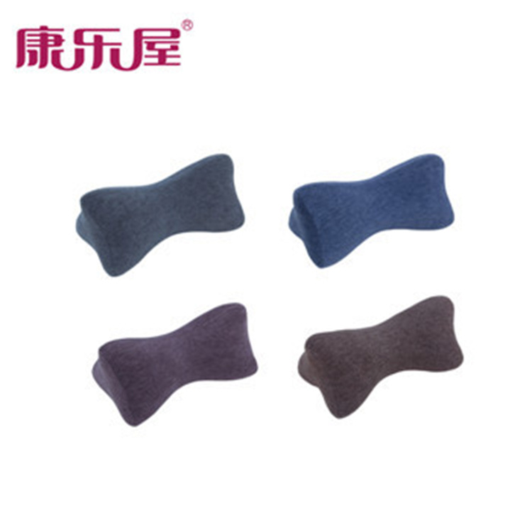 厂家批发 兔毛绒三角枕记忆棉骨头枕车用护颈枕 礼品日用百货